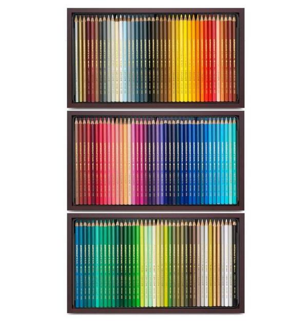 瑞士殿堂级品牌，Caran d'Ache 凯兰帝 Supracolor® Soft系列 彩色铅笔120色 木盒装新低1463.31元（Prime会员94折）