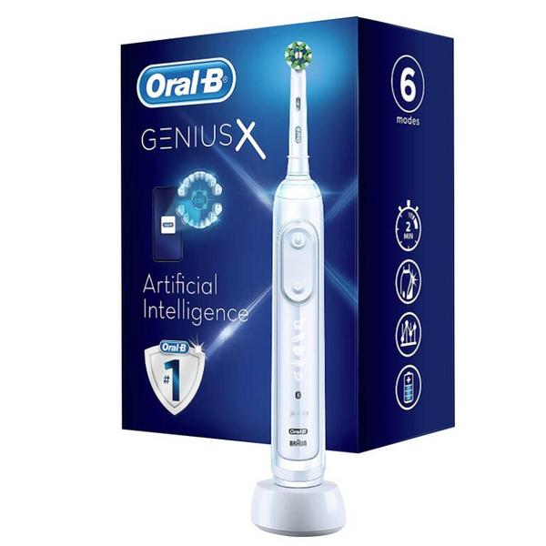 Oral-B 欧乐B Genius X 旗舰系列AI智能3D声波电动牙刷新低427.47元（Prime会员92折）