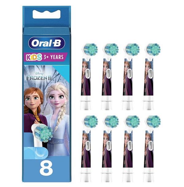 Oral-B 欧乐B Stages Power 儿童电动牙刷替换刷头*8支 冰雪奇缘款132.05元