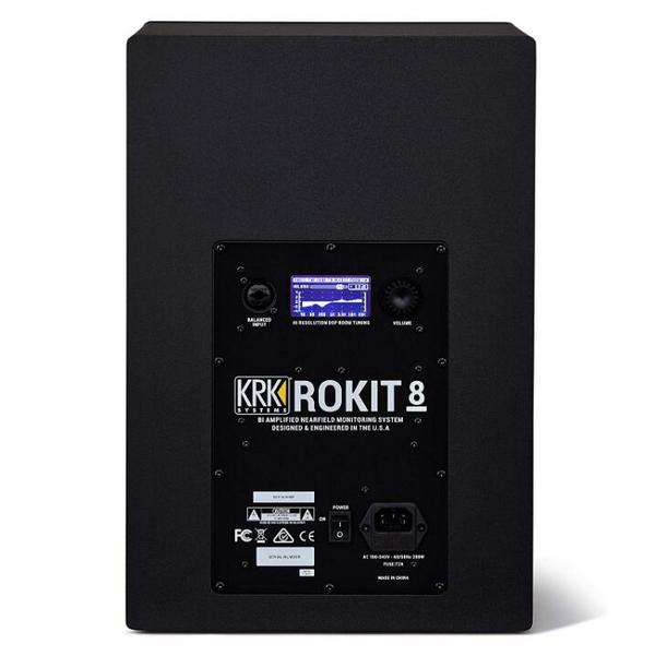 KRK Systems Rokit RP8 G4 8英寸有源监听音箱 单只装1688元（天猫专卖店2590元）