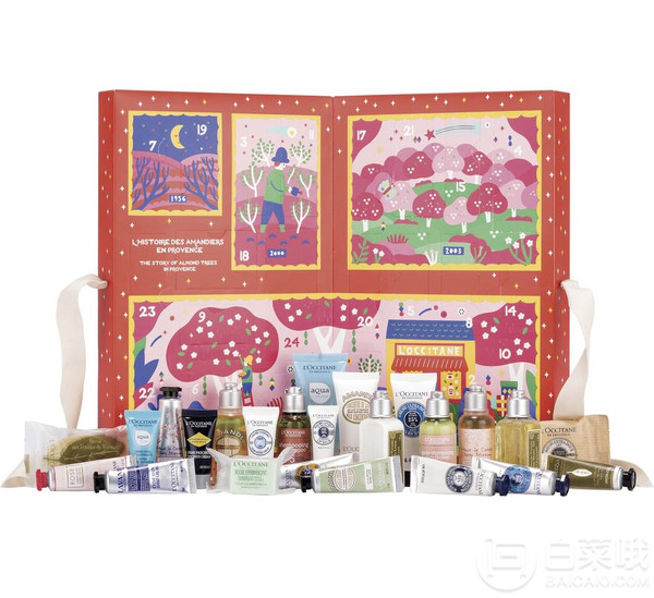 l"occitane 欧舒丹 2019圣诞限量礼盒24件套450.73元