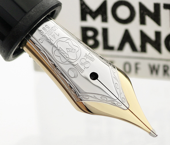 mont blanc 万宝龙 meisterstuck大班145系列106522 镀金钢笔 m尖2097