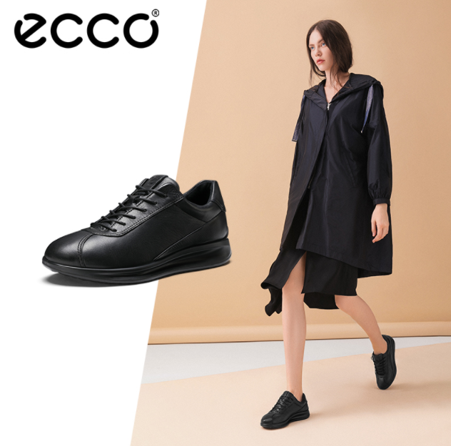 ecco 爱步 aquet雅仕系列 女士真皮休闲鞋447.65元(天猫1599元)