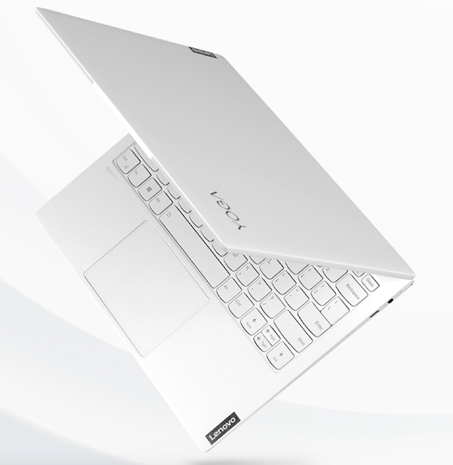 电脑 笔记本电脑 详情yoga pro13s 2021款笔记本外观颜色为白色,采用