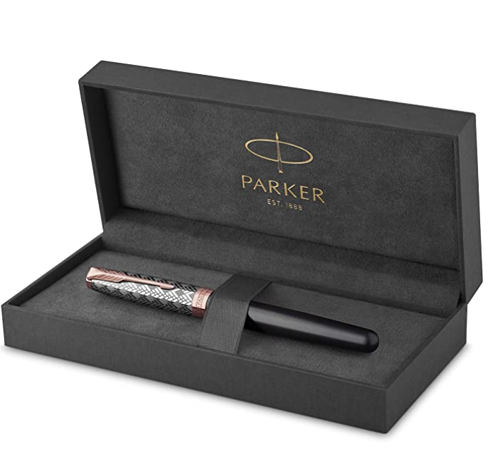 2021新品 parker 派克 sonnet卓尔致臻系列 18k金笔尖 钢笔新低754.