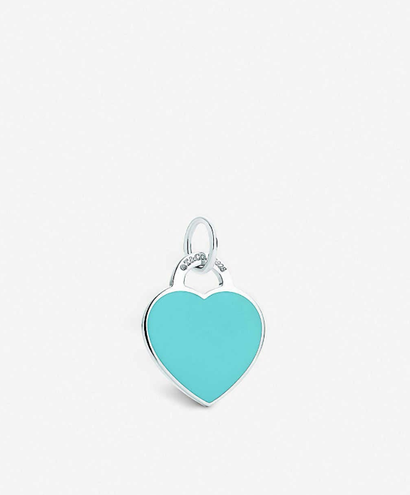 Tiffany & Co 蒂芙尼 RETURN TO TIFFANY系列 蓝色心形珐琅吊坠 36339292899.1元包邮包税（额外9折）