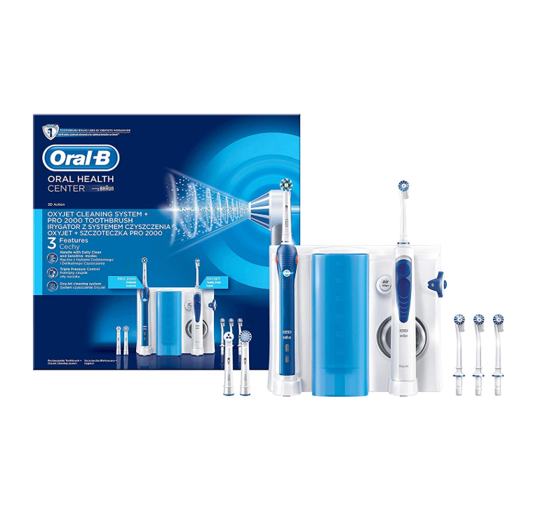 PRIMEDAY特價，Oral-B 歐樂B OC20 沖牙器+電動牙刷 護理套裝534元（國內1259）