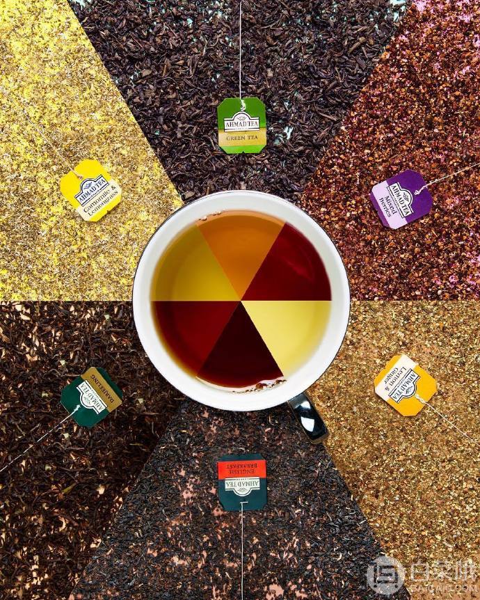 阿联酋进口，AHMAD TEA 亚曼 红茶礼盒 60包 含6种不同口味85.29元