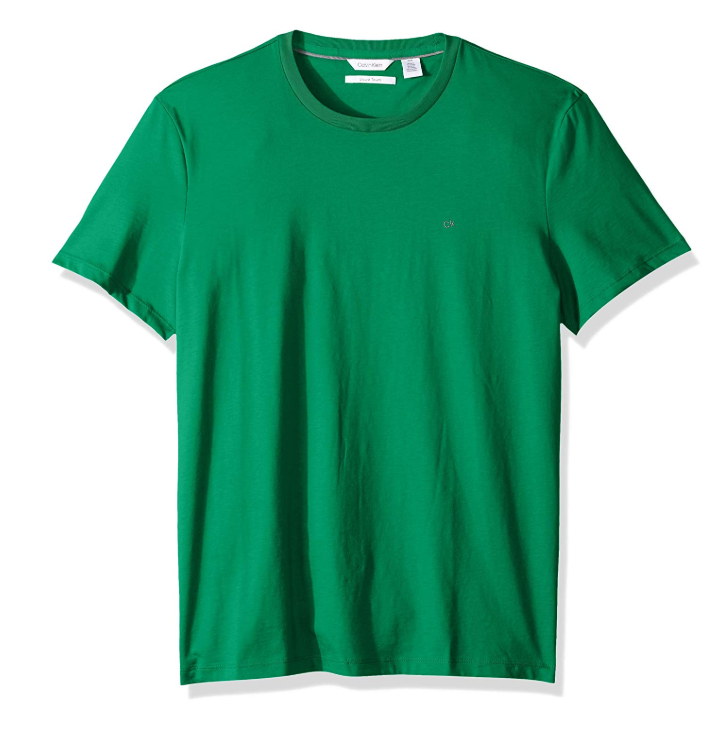PRIMEDAY特价，Calvin Klein 卡尔文·克莱恩 男士防紫外线纯棉短袖T恤 限尺码89.26元