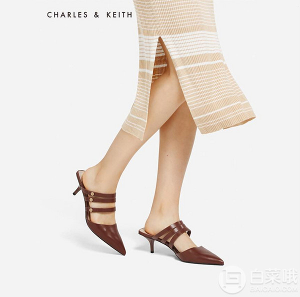 CHARLES＆KEITH  女士尖头高跟鞋 CK1-60580107 *2件 250.2元包邮125.1元/双（2件9折）