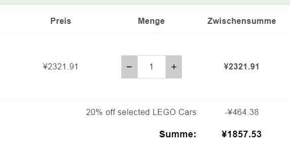LEGO 乐高 Technic 科技系列 2018年超旗舰 42083 布加迪奇龙免费直邮到手新低1857.53元（需用码）
