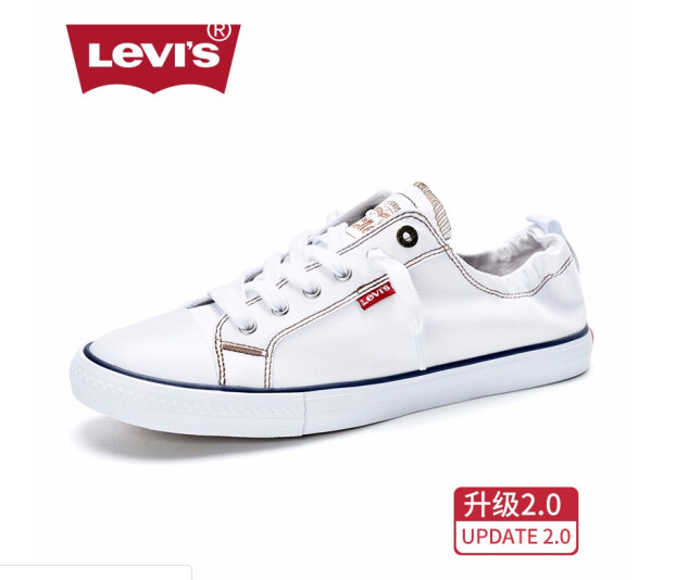 Levi's 李维斯 升级版情侣款休闲帆布鞋*2件346元包邮（173元/双）