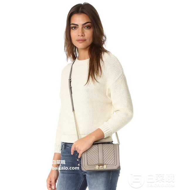 雙11預(yù)告，REBECCA MINKOFF 瑞貝卡·明可弗 HU18ECQX45 女士小號(hào)單肩斜挎包 多色低至498元包郵包稅（前2小時(shí)第二件半價(jià)）