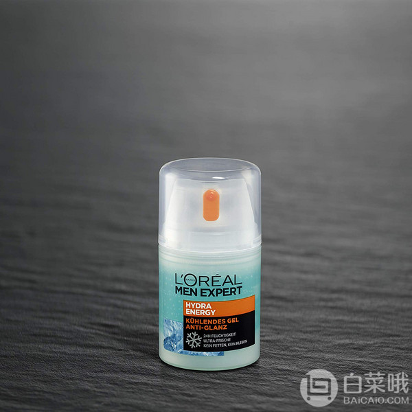 <span>白菜！</span>L'Oréal Paris 巴黎欧莱雅 男士劲能冰酷水份露 50ml新低27.69元