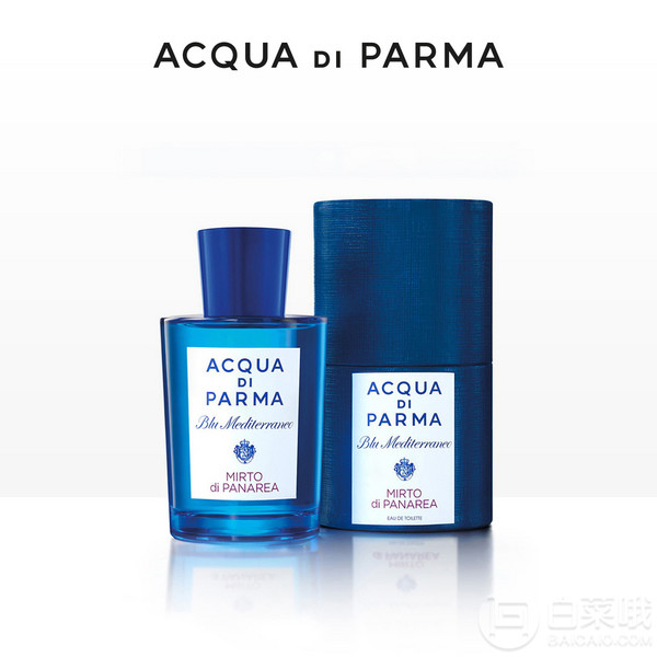 Acqua di Parma 帕尔玛之水 蓝色地中海 桃金娘加州桂淡香水 75ml *2件854.4元包邮包税（427.2元/件）