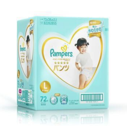 Pampers 帮宝适 一级帮 婴儿拉拉裤  L72片 *7件782.3元包邮（111.76元/件）