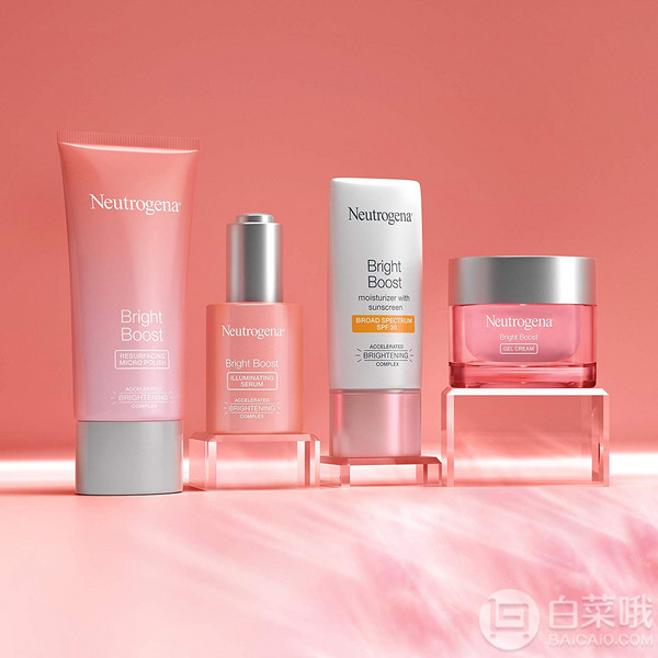 Neutrogena 露得清 亮采焕肤美白精华30ml折后新低121.98元（2件75折）