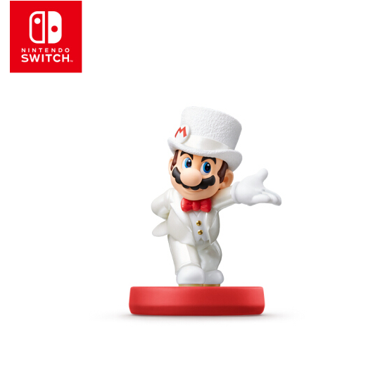 降￥40，Nintendo 任天堂 马力欧 婚礼造型模型 amiibo 多款新低49元