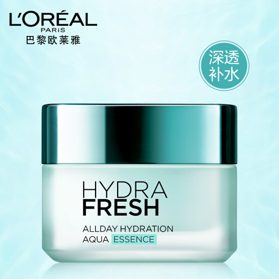 L‘OREAL PARIS 巴黎欧莱雅 清润全日保湿水精华凝露 50ml *3件214元包邮（71.33元/件）