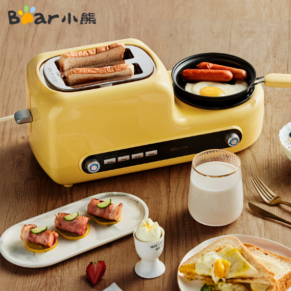 小熊 多功能全自动早餐多士炉烤面包机 DSL-A02Z1169元包邮（需领券）