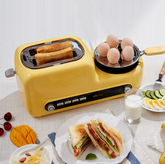 小熊 多功能全自动早餐多士炉烤面包机 DSL-A02Z1新低159元包邮（需领券）