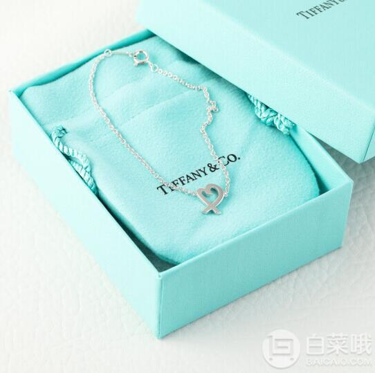 Tiffany & Co 蒂芙尼 帕洛玛∙毕加索爱心 中号纯银手链  336455111169.06元