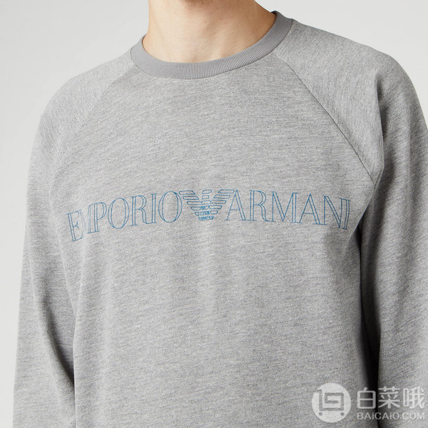 Emporio Armani  阿玛尼 男款圆领运动衫凑单直邮到手412.8元