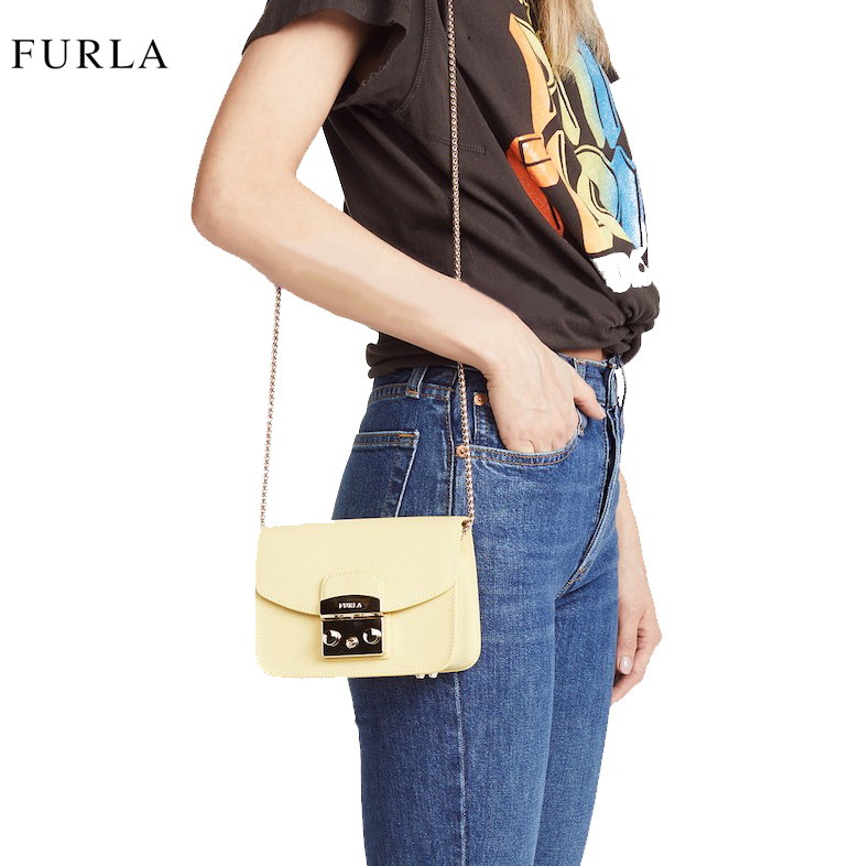 10点开始，Furla 芙拉 Metropolis系列 女士真皮方块包699元包邮包税