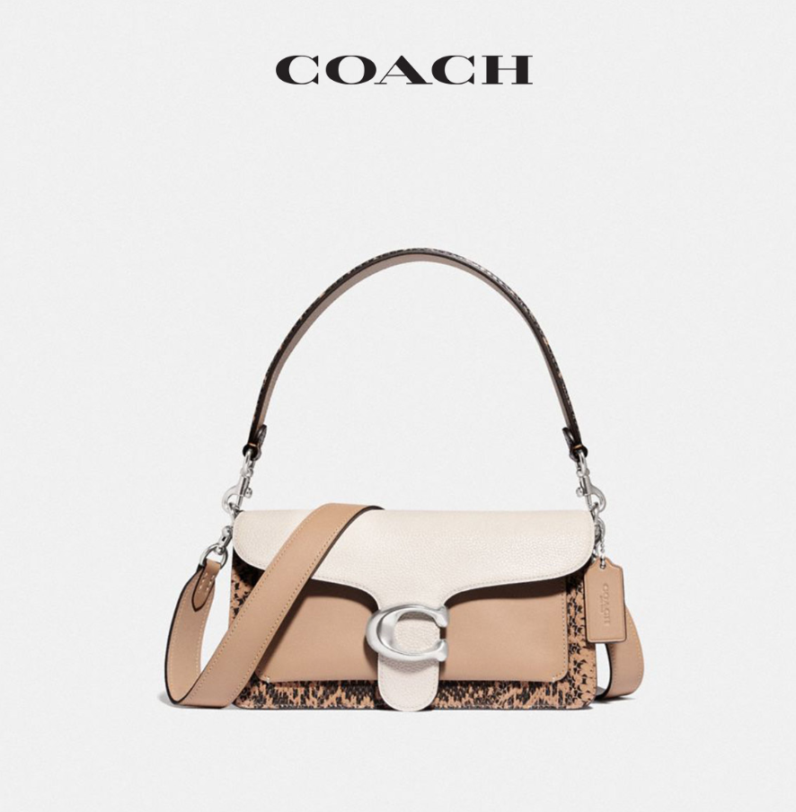 2020年新款,coach 蔻驰 tabby系列 26号中号皮革手提单肩斜挎包 89972