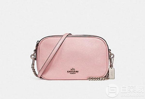 Coach 蔻驰 Isla 卵石皮革链条斜挎包相机包 F29000777.85元