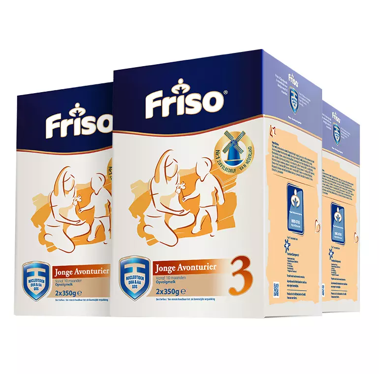 0点开始，Friso 美素佳儿 荷兰版 婴儿配方奶粉 3段  700g*3盒装207元包邮（限前2小时，69元/盒）
