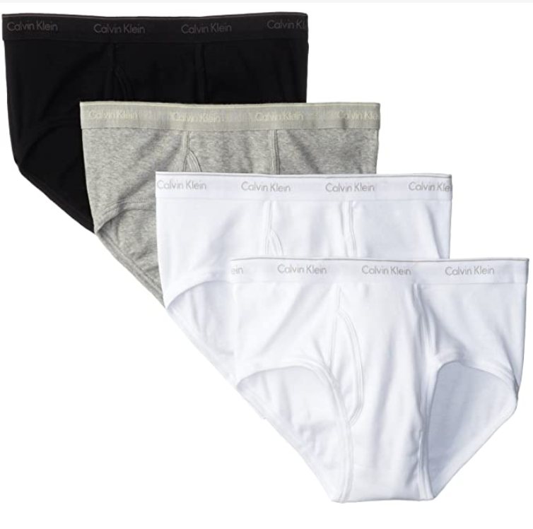 单件包邮，Calvin Klein 卡尔文·克莱 男士全棉内裤 4条装  U4000123.52元