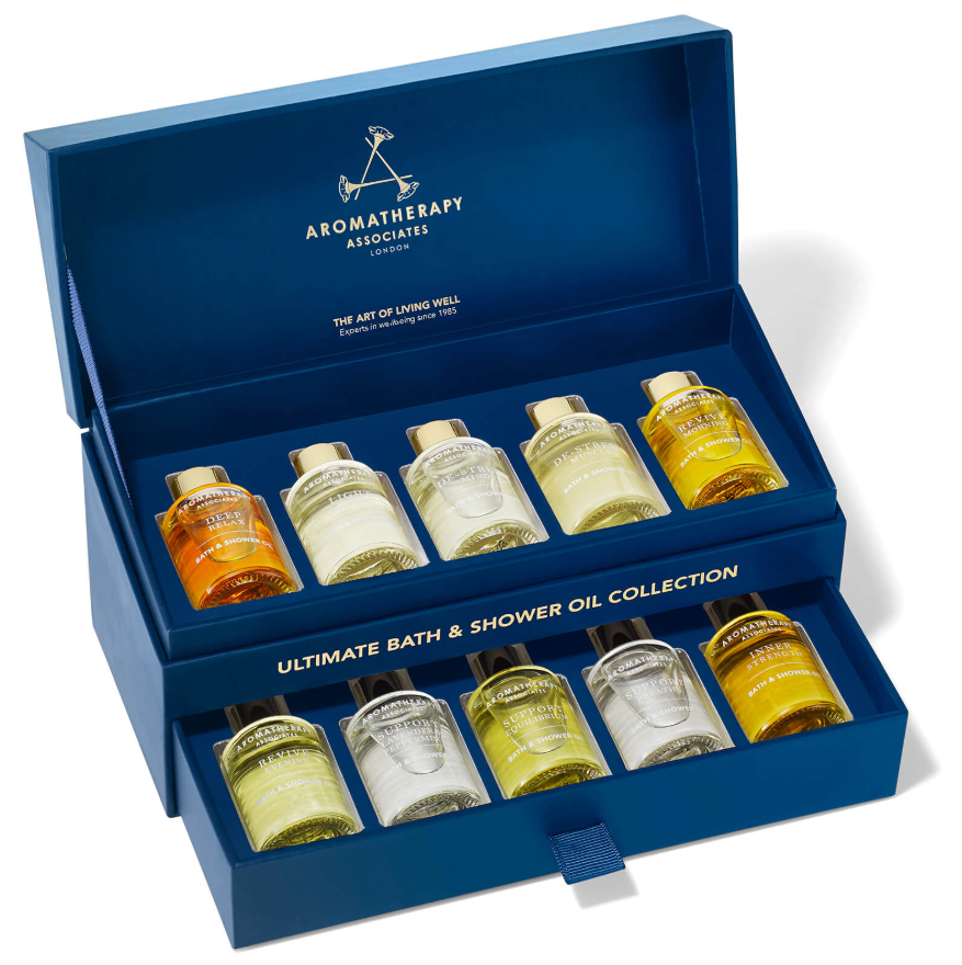 英国顶级SPA品牌，Aromatherapy Associates 雅容玛 香薰沐浴油礼盒套装9ml*10支新低292.5元