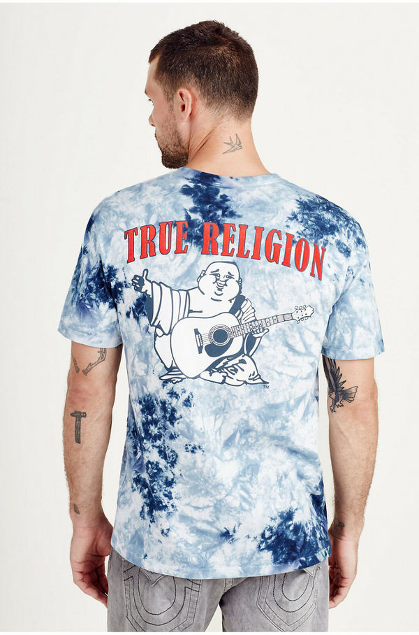 True Religion 真实信仰 男士佛像标志短袖T恤新低145.7元
