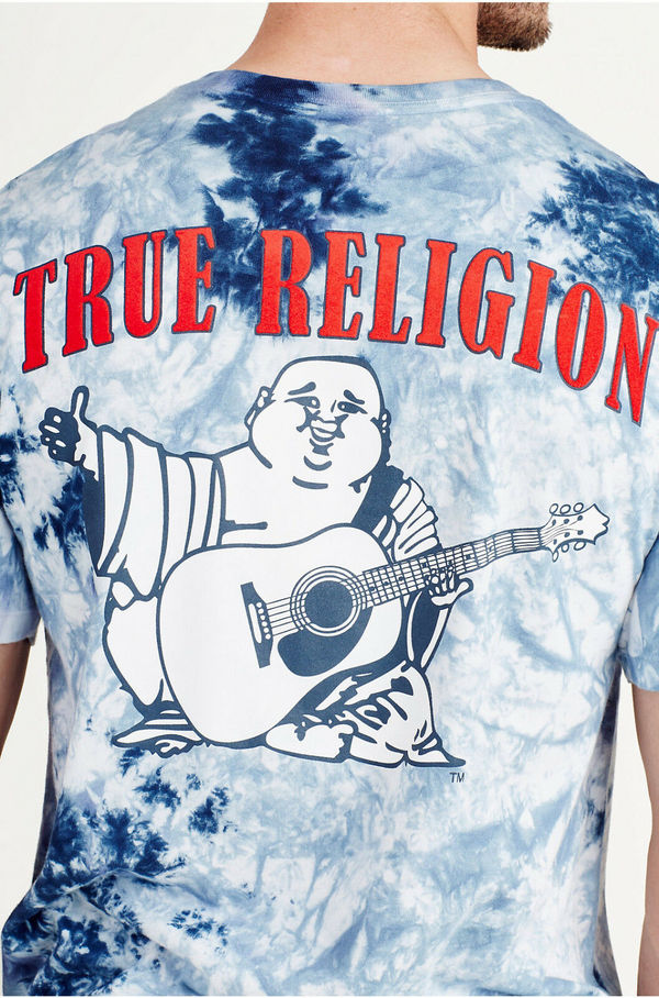 True Religion 真实信仰 男士佛像标志短袖T恤158.87元
