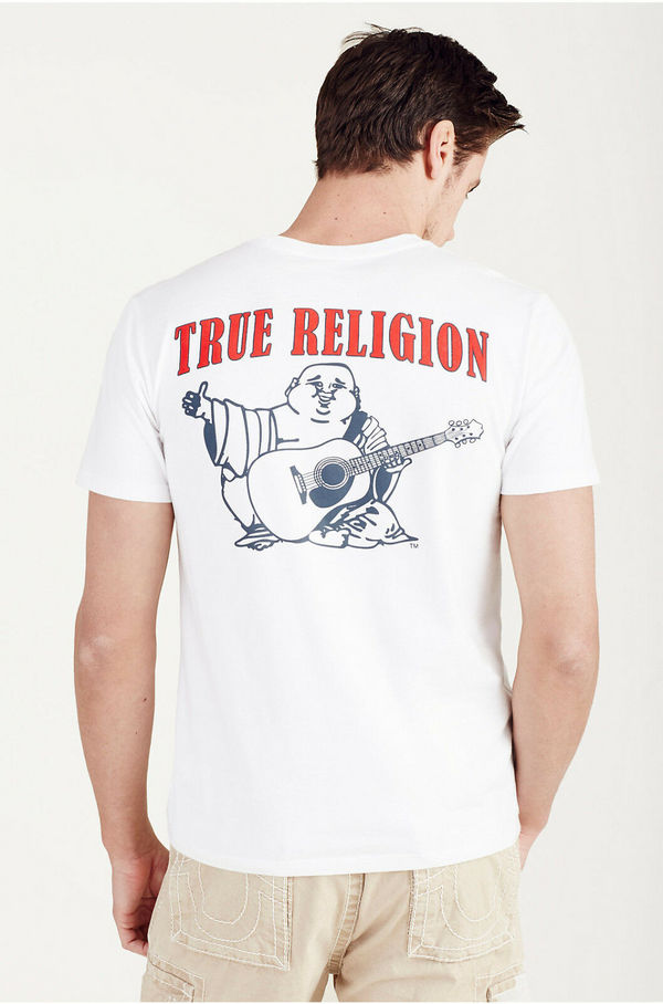 True Religion 真实信仰 男士佛像标志短袖T恤新低142.79元