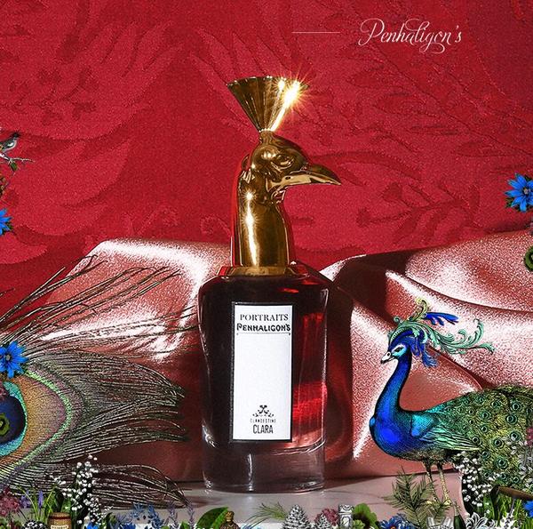 PENHALIGON'S 潘海利根 肖像兽首  隐秘的克拉拉（孔雀）女士香水 EDP 75ml 9.991458元包邮包税（天猫旗舰店2170元）