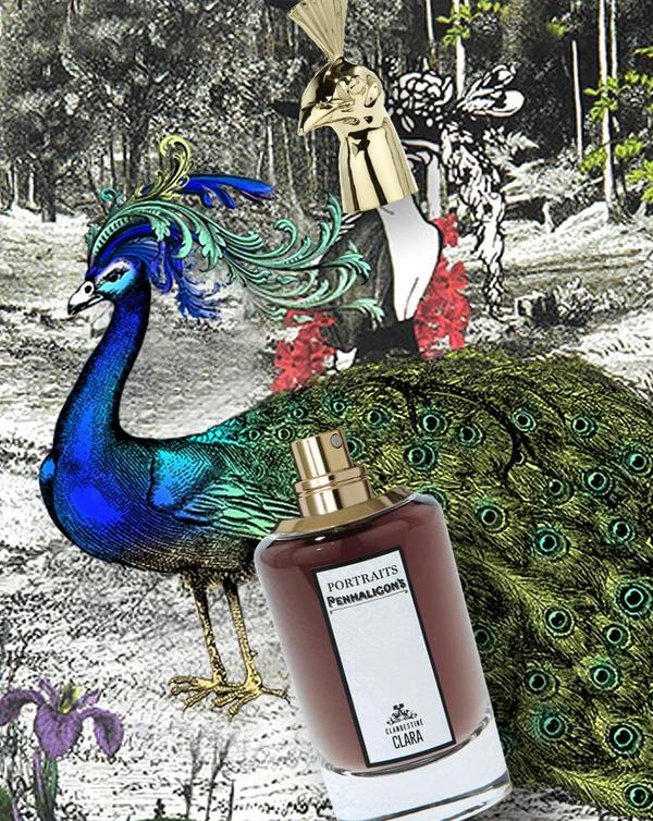 PENHALIGON'S 潘海利根 肖像兽首  隐秘的克拉拉（孔雀）女士香水 EDP 75ml 1.091444元包邮包税（天猫旗舰店2170元）