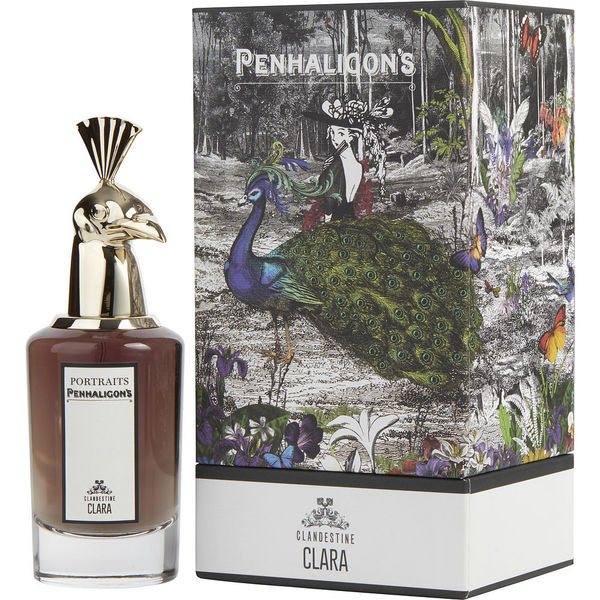 PENHALIGON'S 潘海利根 肖像兽首  隐秘的克拉拉（孔雀）女士香水 EDP 75ml 9.991458元包邮包税（天猫旗舰店2170元）