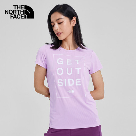 THE NORTH FACE 北面 女款吸湿排汗休闲短袖T恤 3V9499元包邮（下单立减）