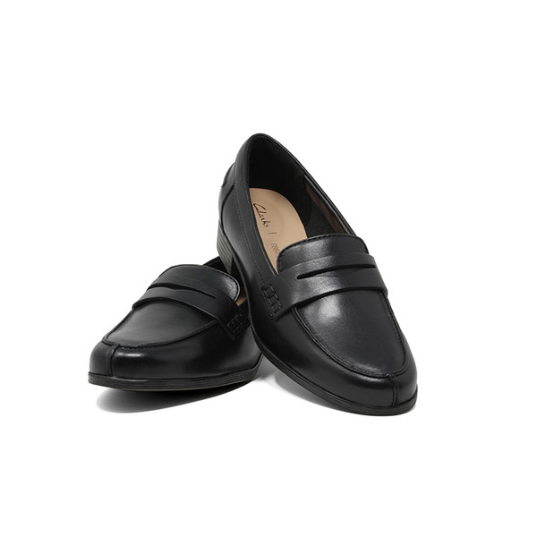 Clarks 其乐 Hamble Loafer  女士牛皮套脚乐福鞋新低164.76元