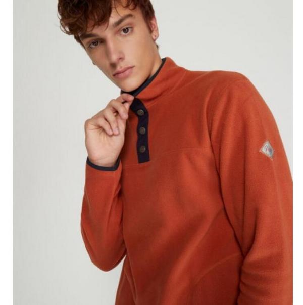 Hackett London 哈克特 男士按扣套頭抓絨上衣 HM580734213.01元
