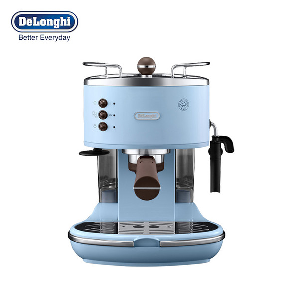 88VIP会员，De'Longhi 德龙 复古系列 ECO310 泵压式半自动咖啡机  3色996.55元包邮包税（双重优惠）