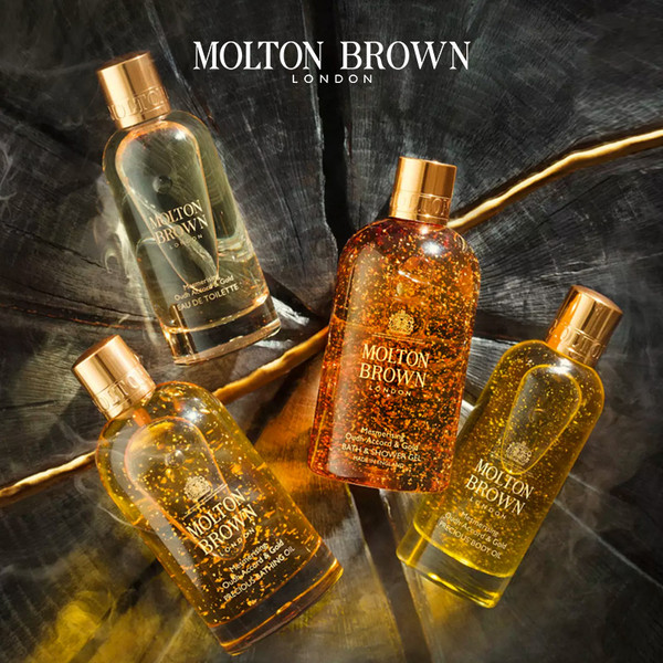 海外人气畅销款，Molton Brown 摩顿布朗 乌木沉香金箔沐浴露300ml161.88元