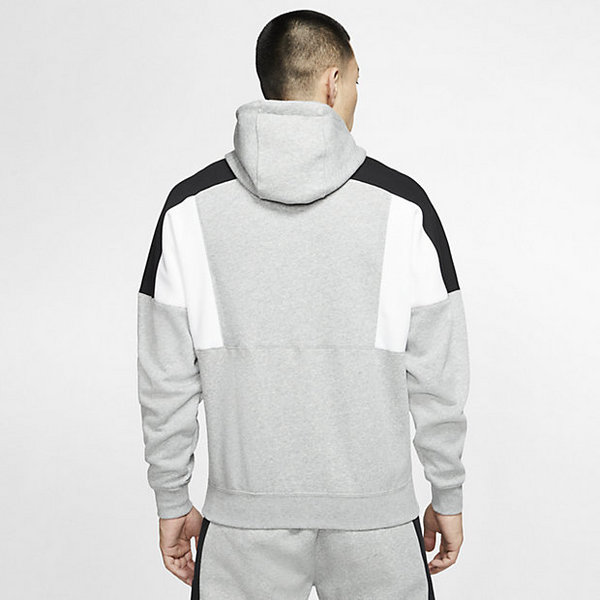 2020新款，Nike 耐克 男士撞色休闲连帽加绒卫衣 CK4543361.99元