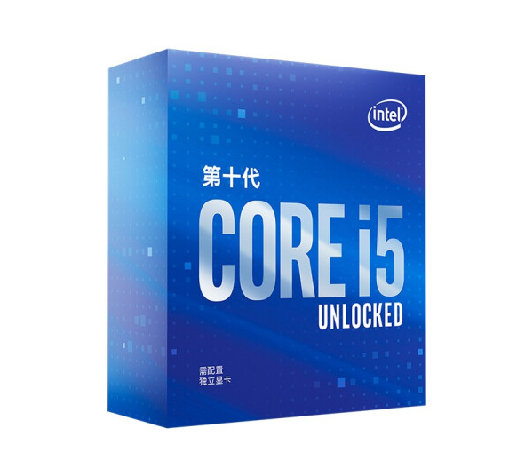 intel 英特尔 i5-10600KF 盒装CPU处理器1399元包邮