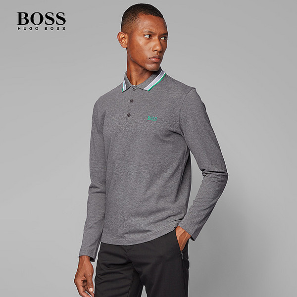 BOSS hugo boss 雨果·博斯 Plisy 男士纯棉长袖Polo衫 50272945342.08元（天猫旗舰店1110元）