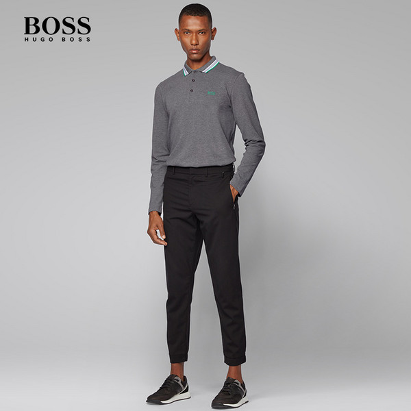 BOSS hugo boss 雨果·博斯 Plisy 男士纯棉长袖Polo衫 50272945342.08元（天猫旗舰店1110元）