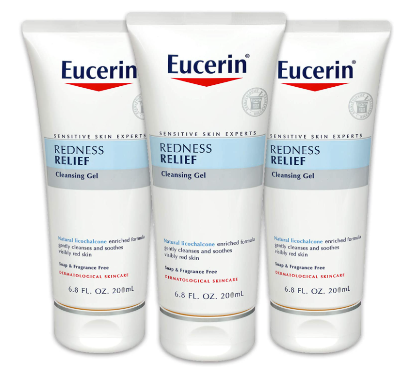 <span>白菜！</span>Eucerin 优色林 去红血丝修护洁面乳200ml*3支装新低88.99元