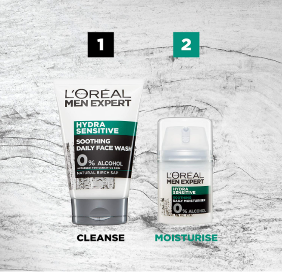 L'Oréal 欧莱雅 男士舒润强系列礼盒两件套（洗面奶100ml+滋润乳50ml）新低61元